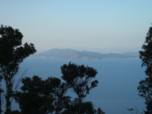 Una veduta dall'alto della Strada del Sole