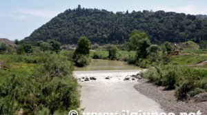 Il fiume Albegna, nei pressi di Marsiliana