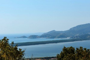  veduta di Porto Ercole durante l'ascesa