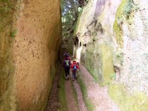 Una via cava a Pitigliano